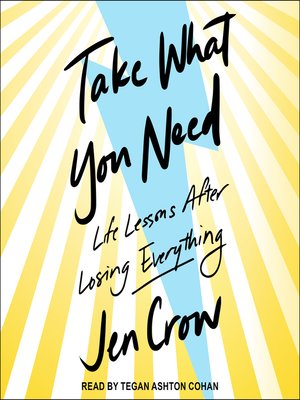 Take What You Need - Audiobook